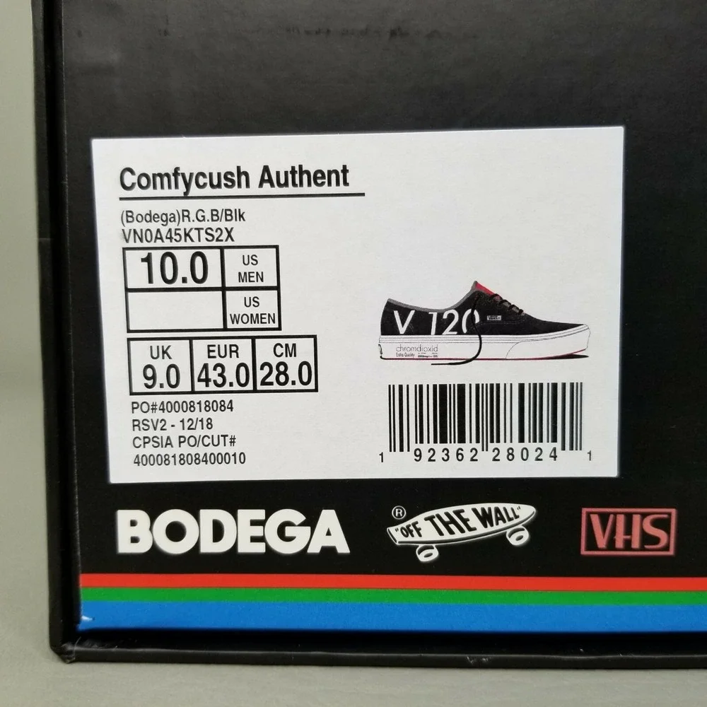 Vans authentic bodega